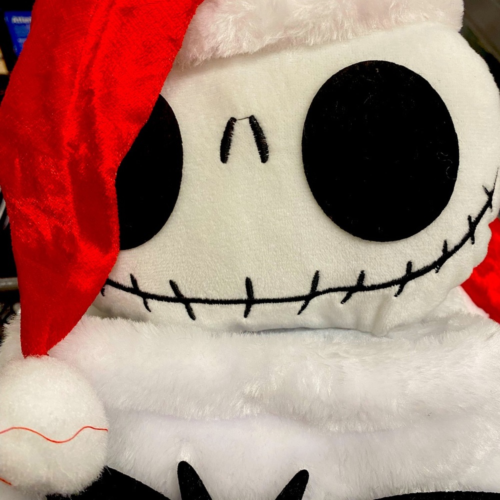 Jack Skellington Christmas stocking.